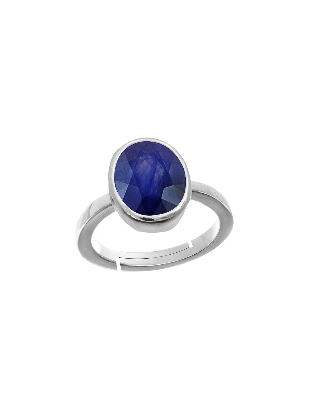 RRVGEM Unisex 5.00 KT 5.25 Ratti Blue Sapphire Ring
