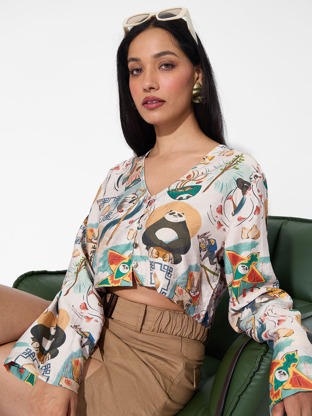 The Souled Store Kung Fu Panda Force Of The Wind Top