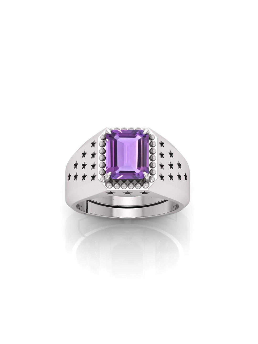 RRVGEM Unheated Untreated 7K Finger Ring