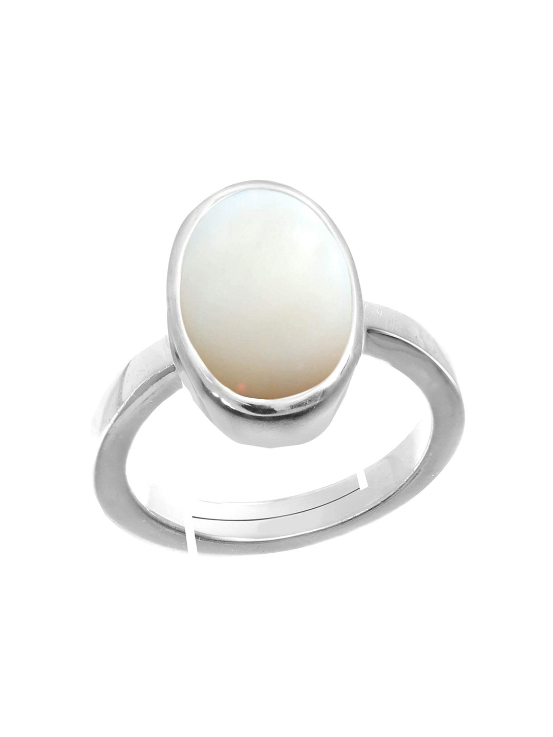 RRVGEM Men 11.25 Ratti Opal Stone Asthadhatu Ring