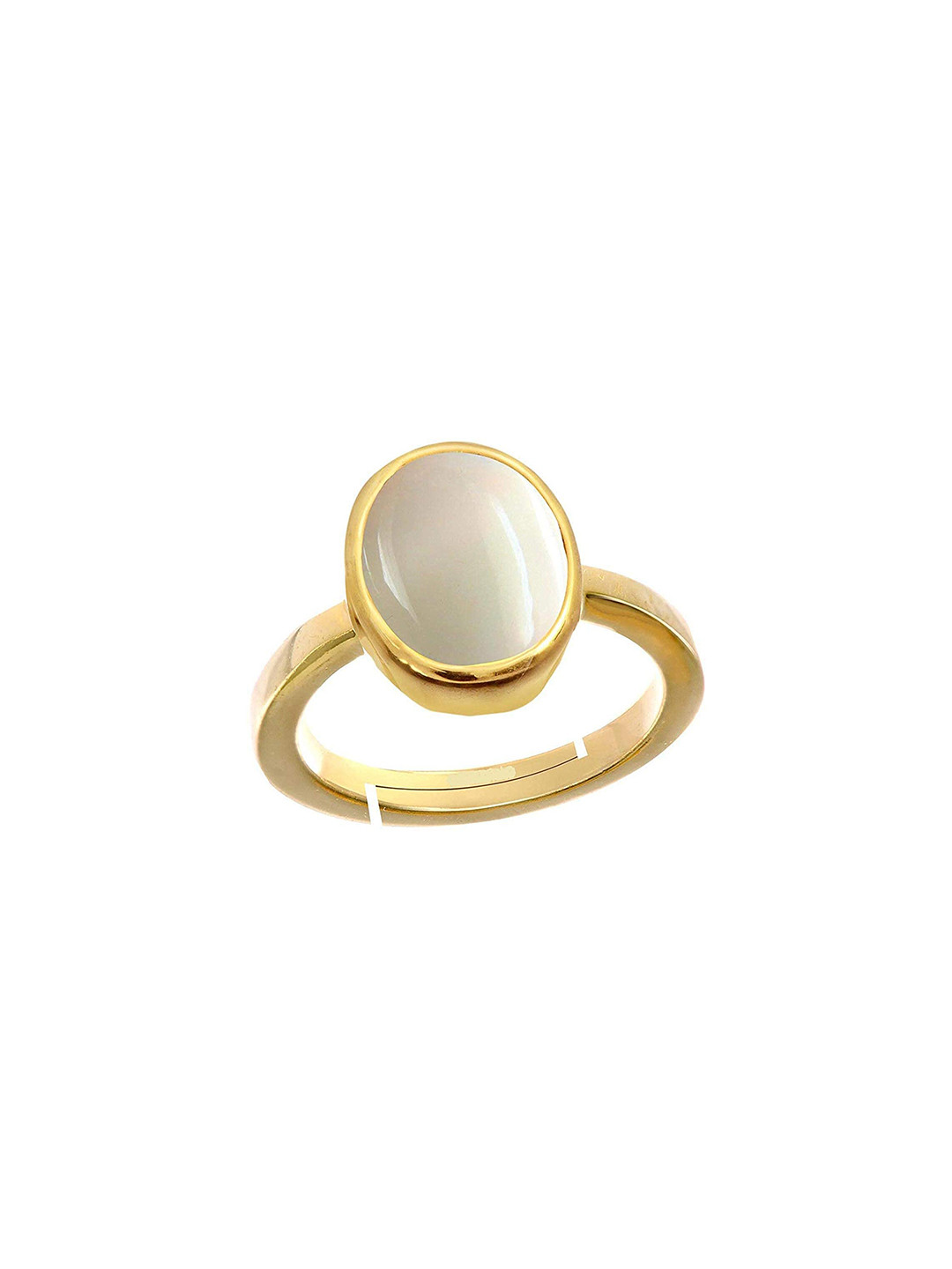 RRVGEM Men 5.50 Ratti Opal Gemstone Free Size Ring