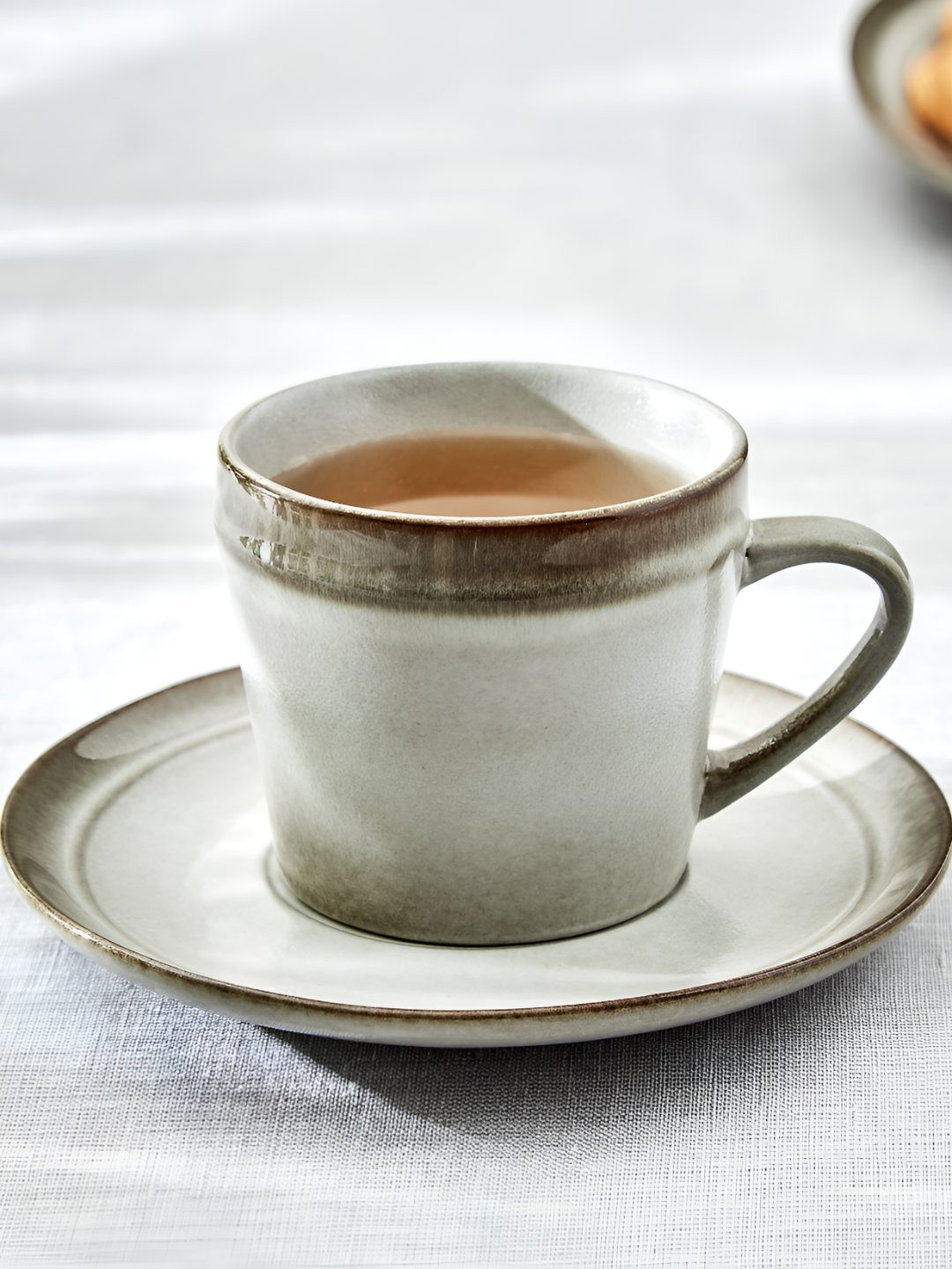 Home Centre Grey 2025 Solid Tea Set of