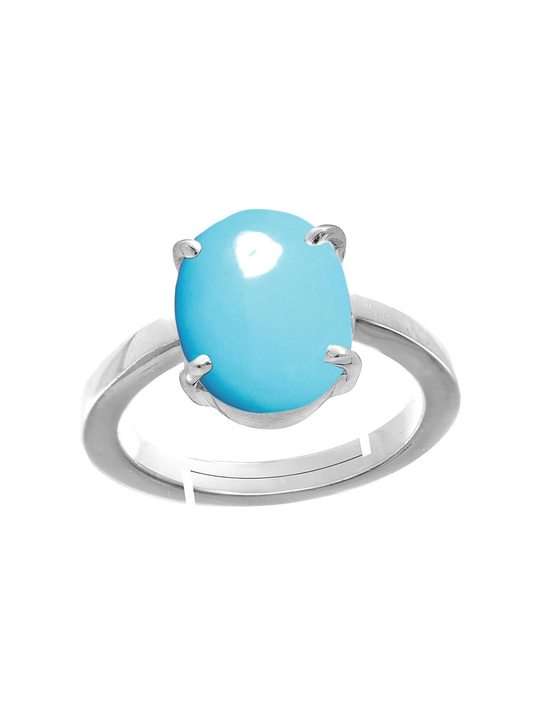 RRVGEM 9.00 KT Sky Blue Turquoise Ring