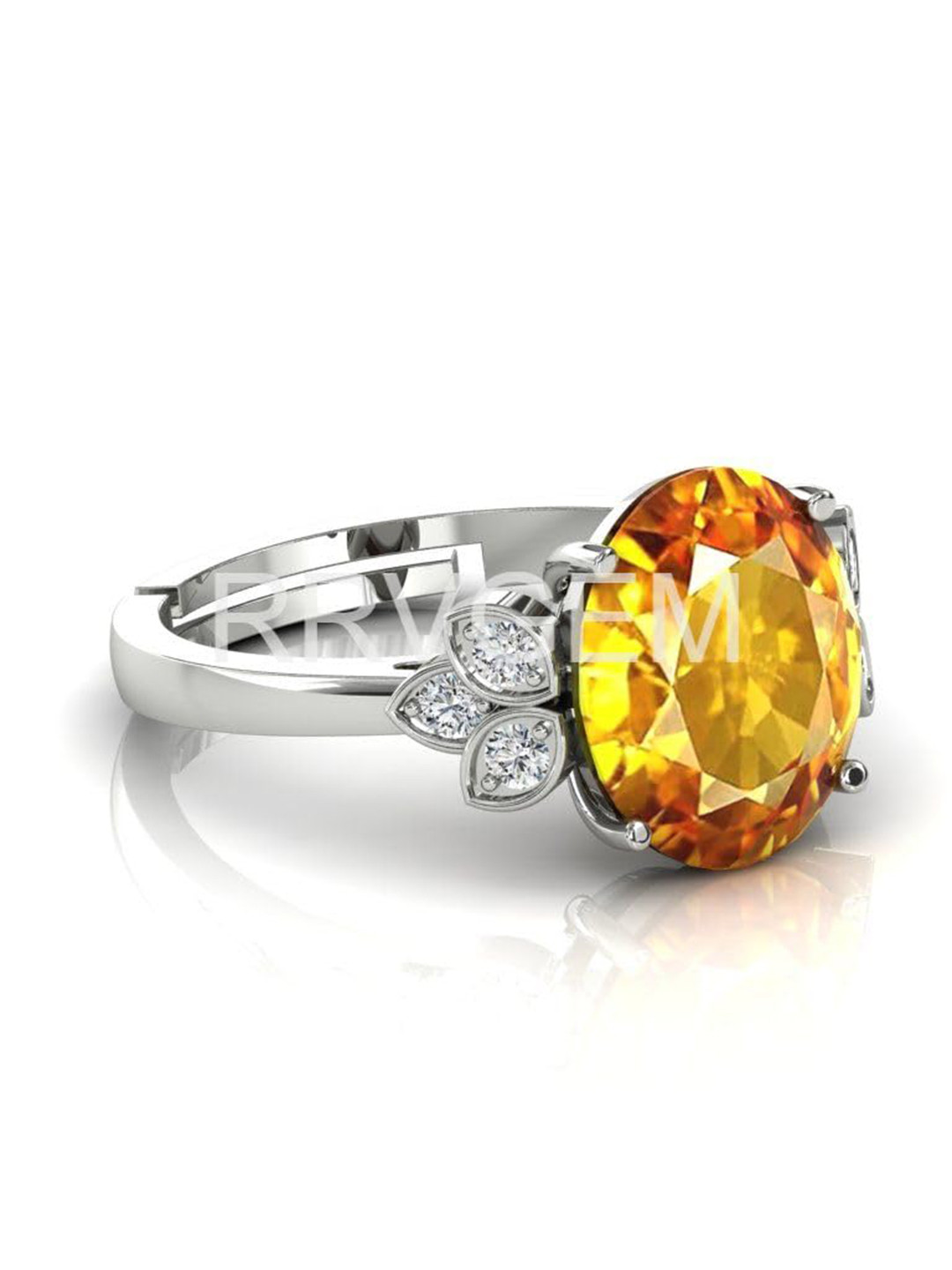 RRVGEM 5.25 Ratti Sunela Silver Ring