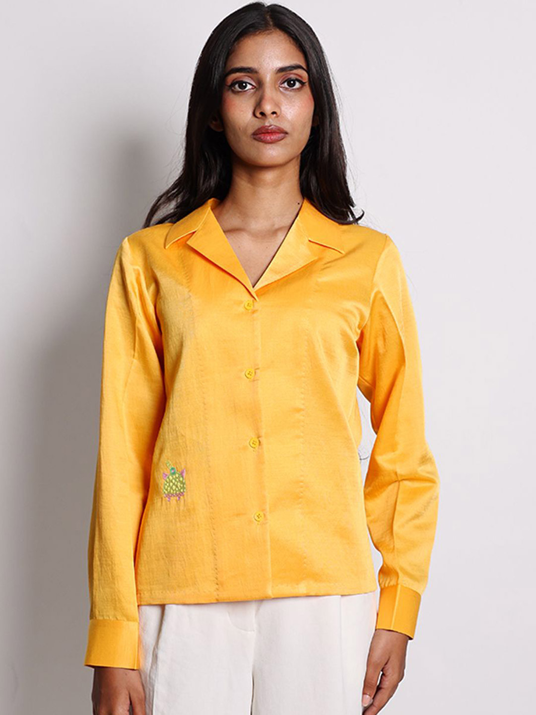 Arya Giri Lonely Ff Bowler Cuban Collar Shirt