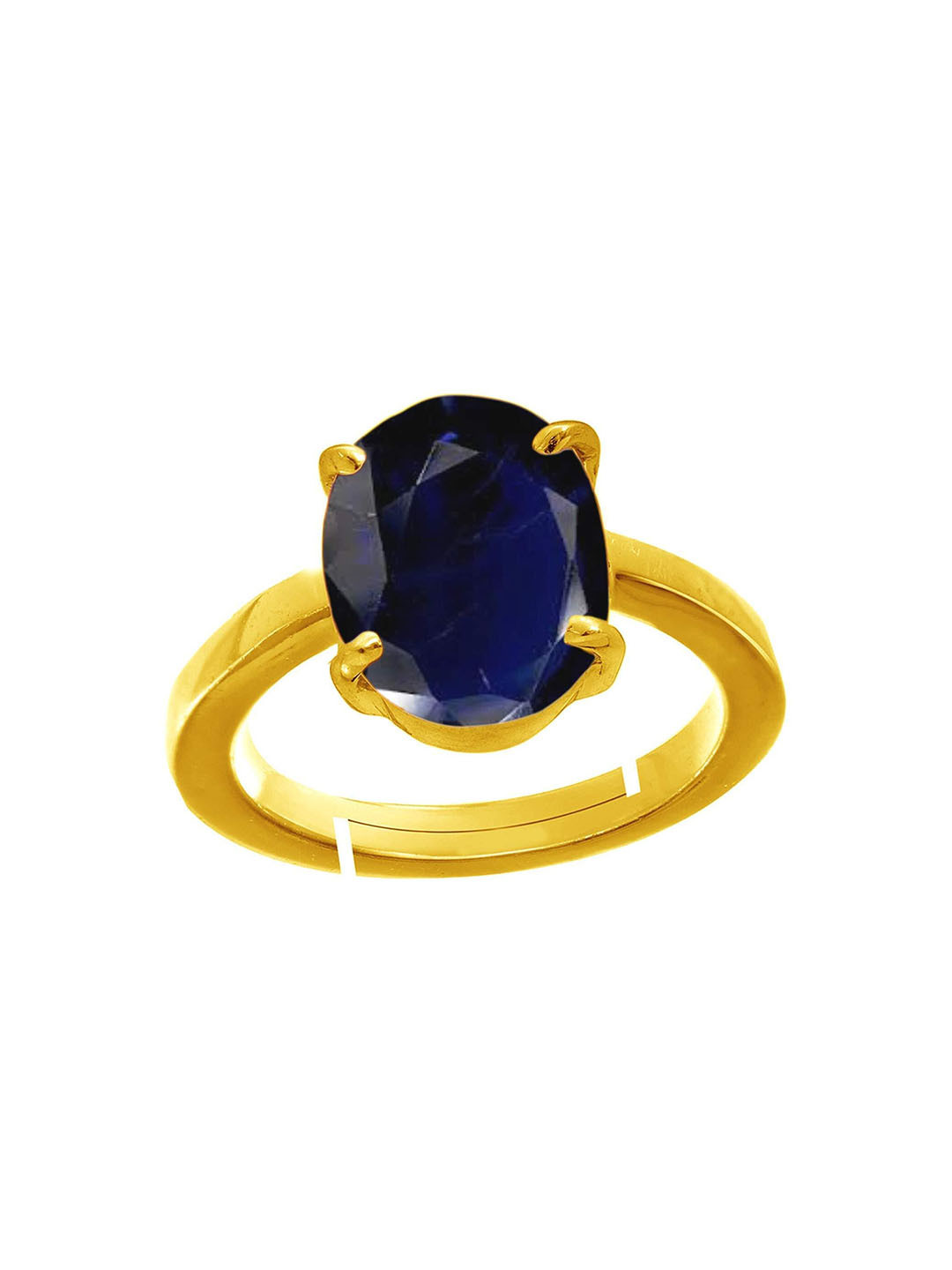 Unisex 6.00 KT 7.25 Ratti Blue Sapphire Ring