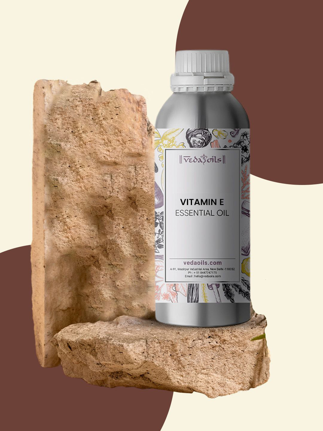 Veda Oils Vitamin E Essential Oil- 100 ml