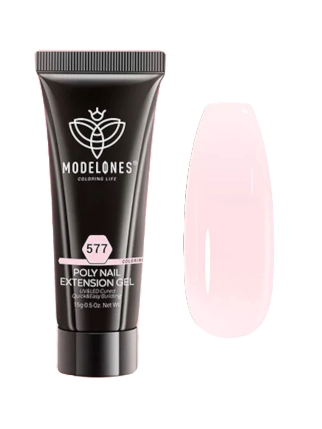 Modelones Poly Builder Nail Extension Gel 15 g - Shade 577
