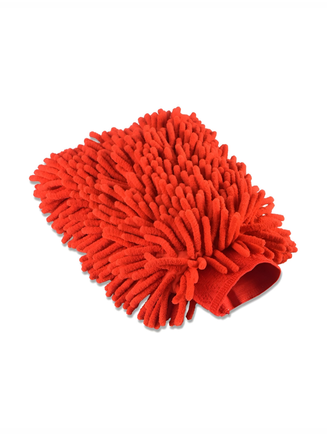 Aura Red 100 GSM Double Sided Car Washing Gloves