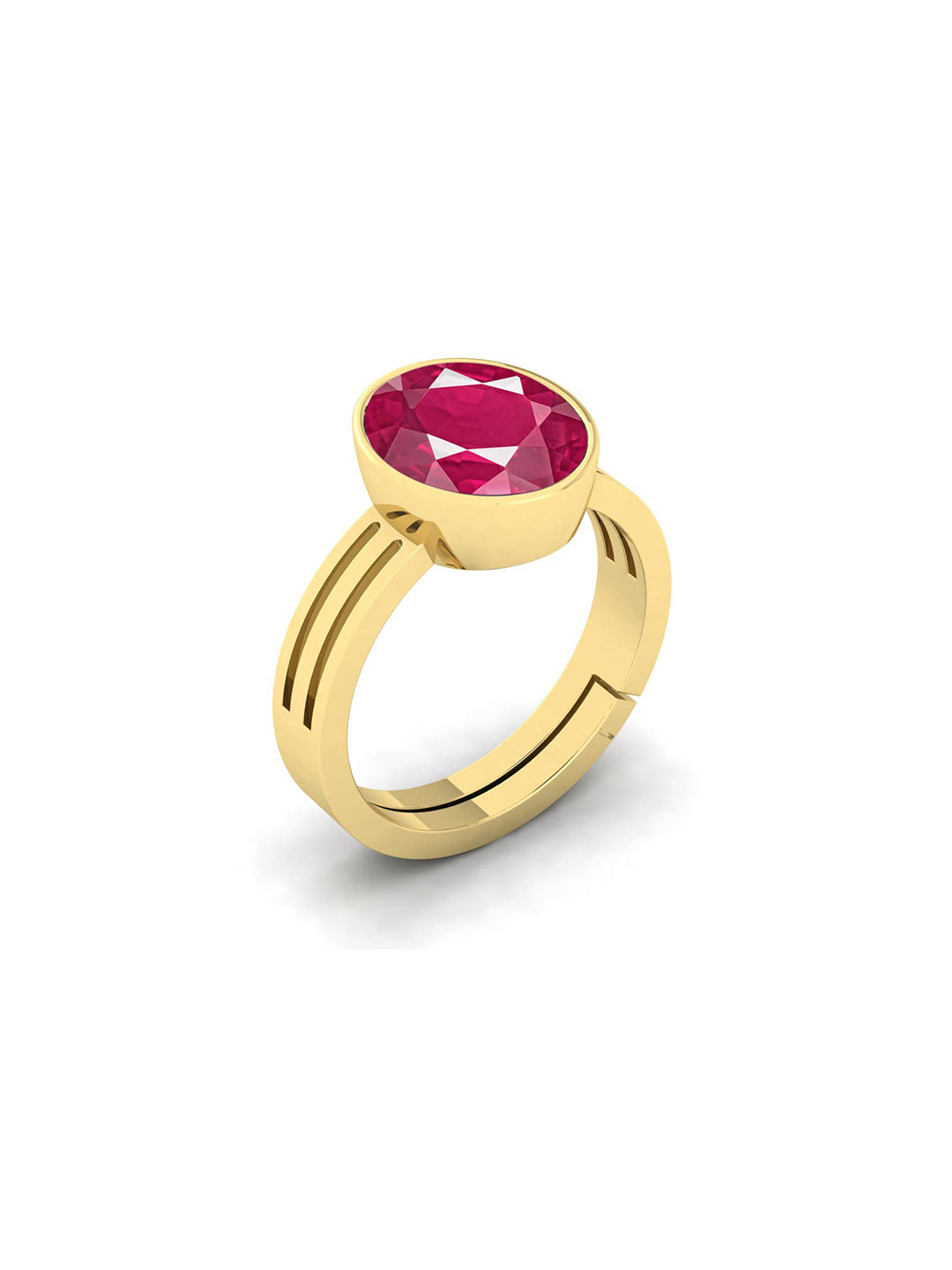 RRVGEM 11.55 KT 12.25 Ratti Ruby Adjustable Ring
