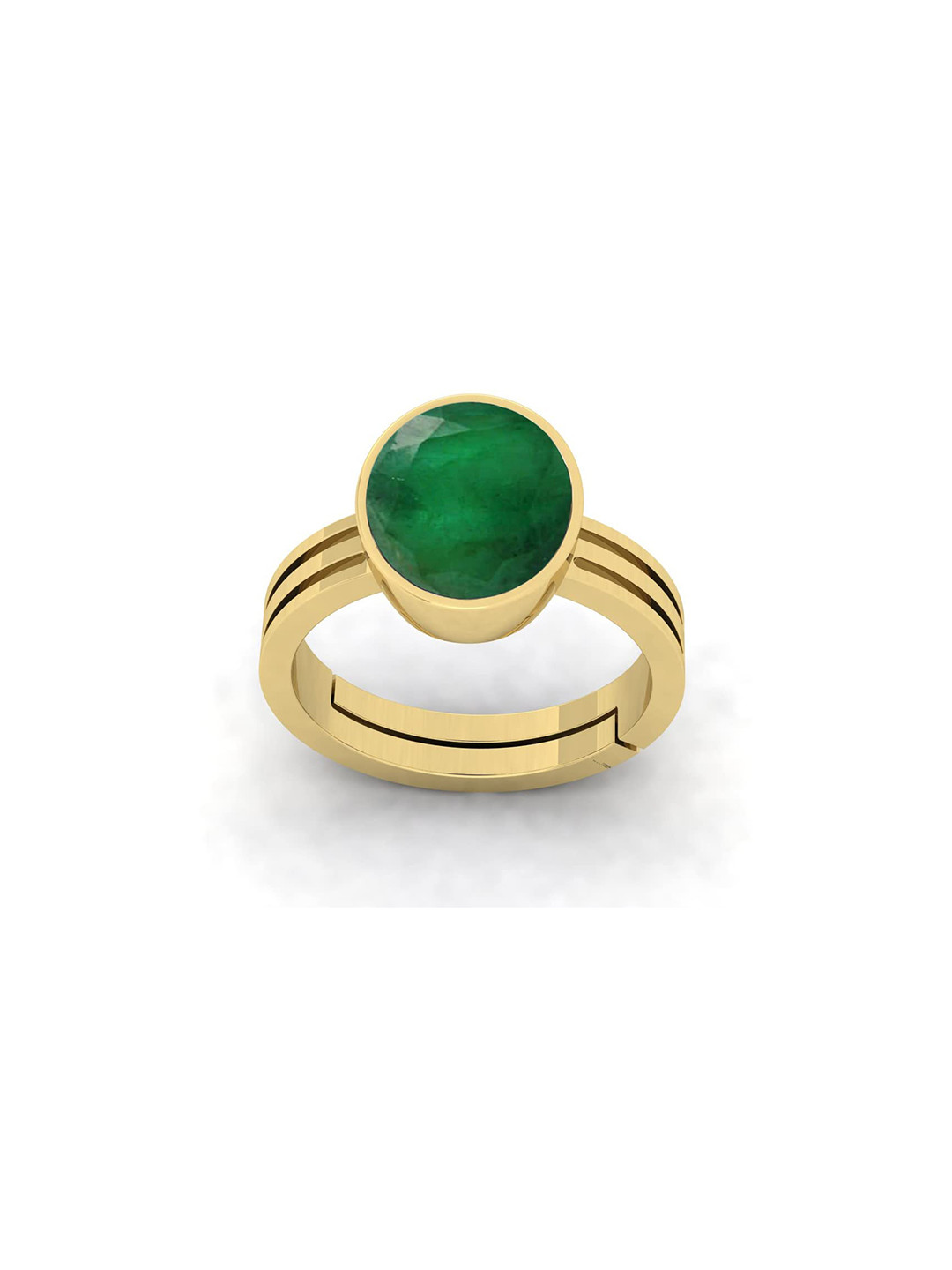 RRVGEM 5.25 Ratti To 5.00 Emerald Ring