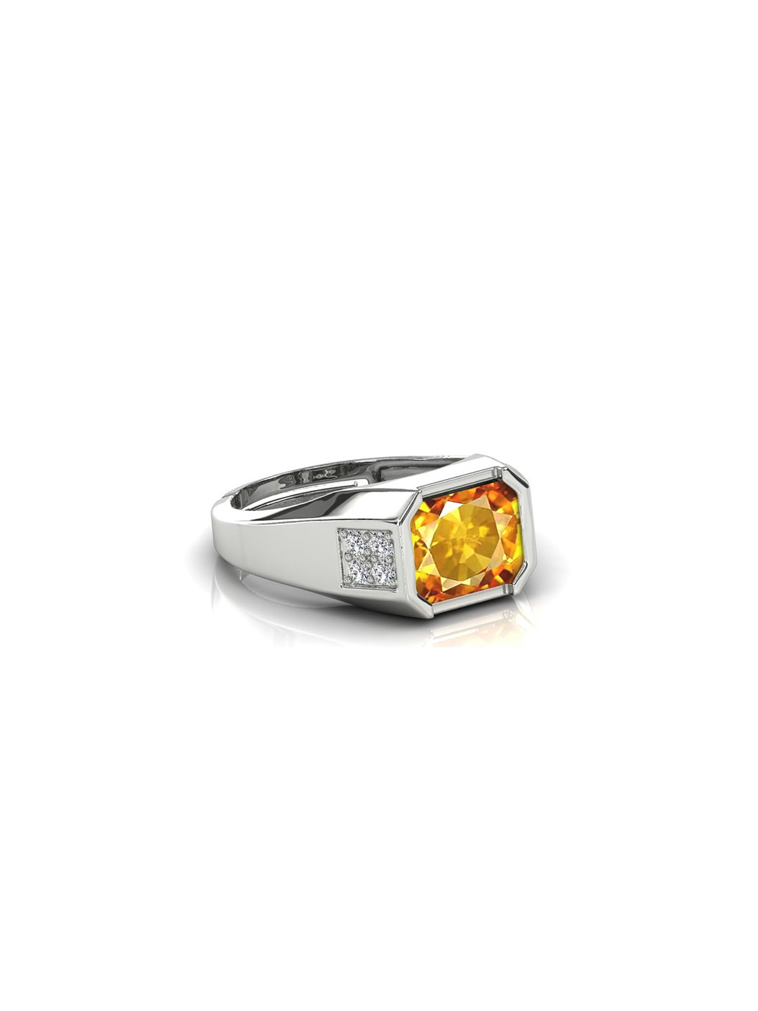 RRVGEM 3.25 Ratti to 3.00 Citrine Ring