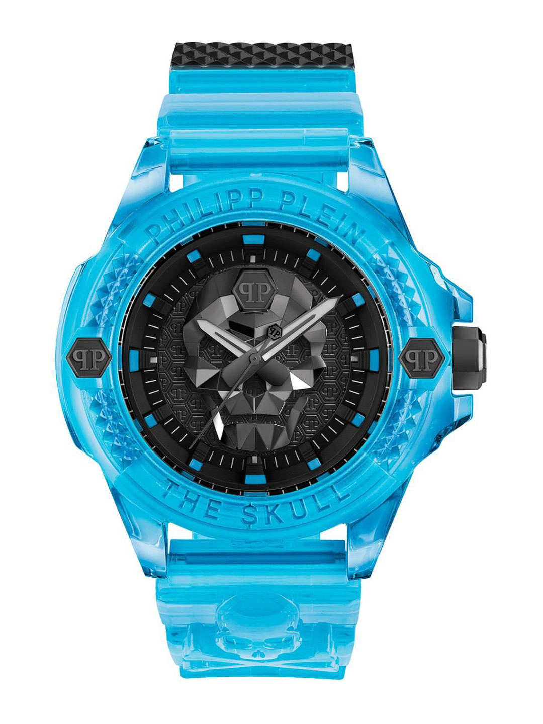 PHILIPP PLEIN Men Brass Dial & Bracelet Style Straps Analogue Watch PWWAA0724
