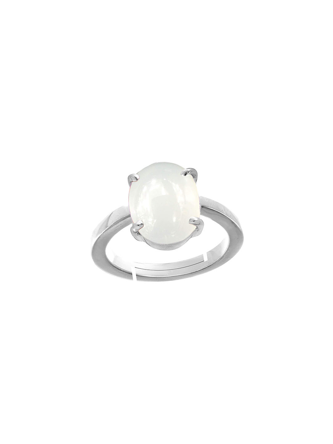 RRVGEM 15.00 Ratti Unheated Untreated Silver Plated Ring