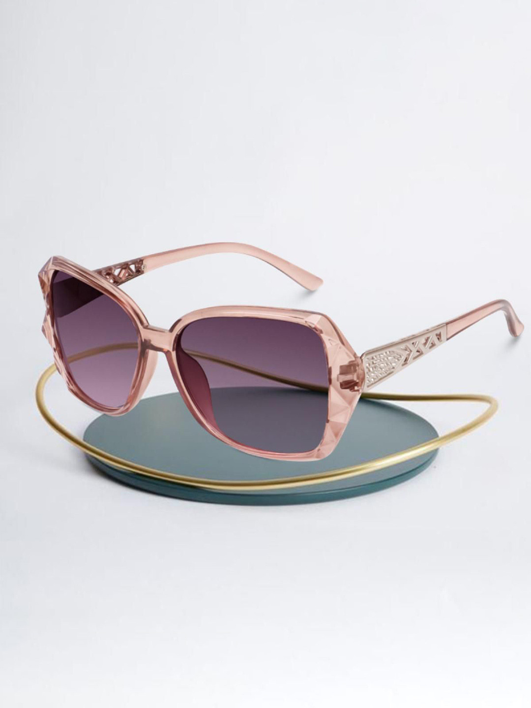 DEXENT COLLECTION Women UV Protected Butterfly Sunglasses Razor Brown