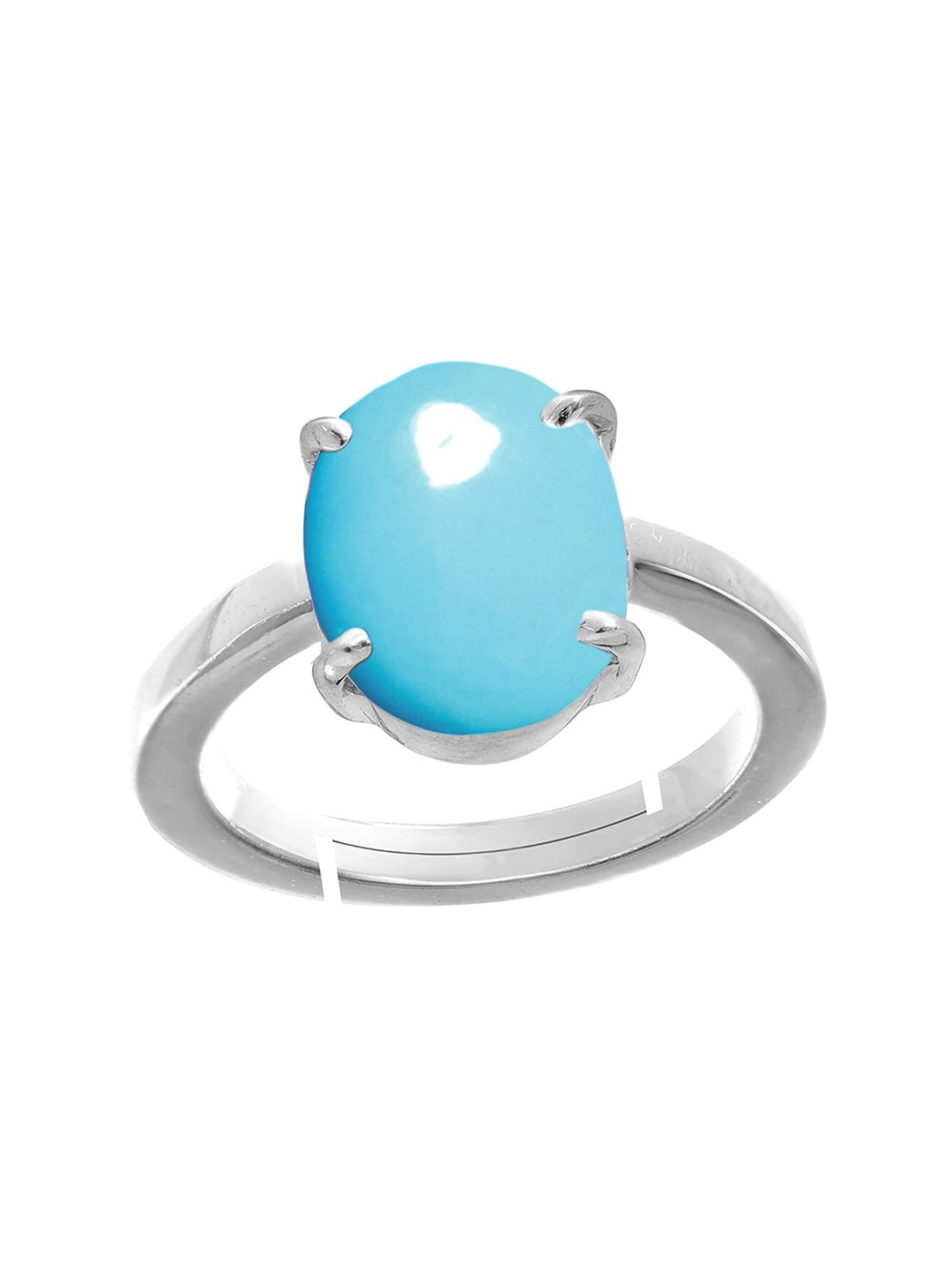 RRVGEM 11.00 KT Unheated Untreated Turquoise Firoza Ring