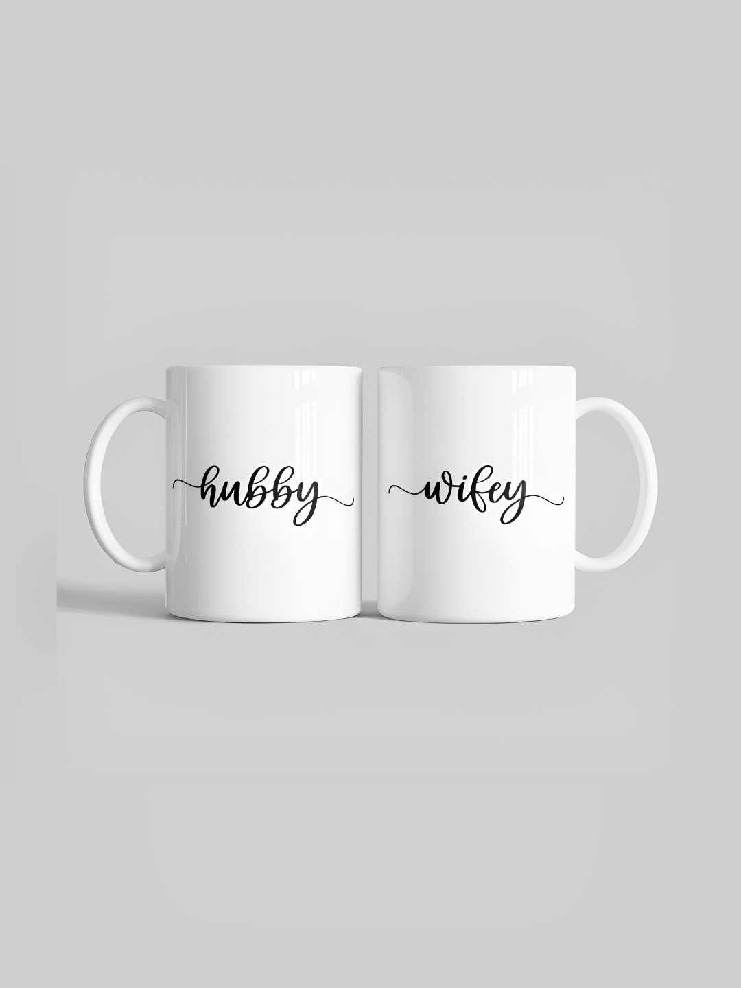 Gift4You Badamwari Bagheecha White Typography Ceramic Microwave Safe 2 Piece Mug-330ml