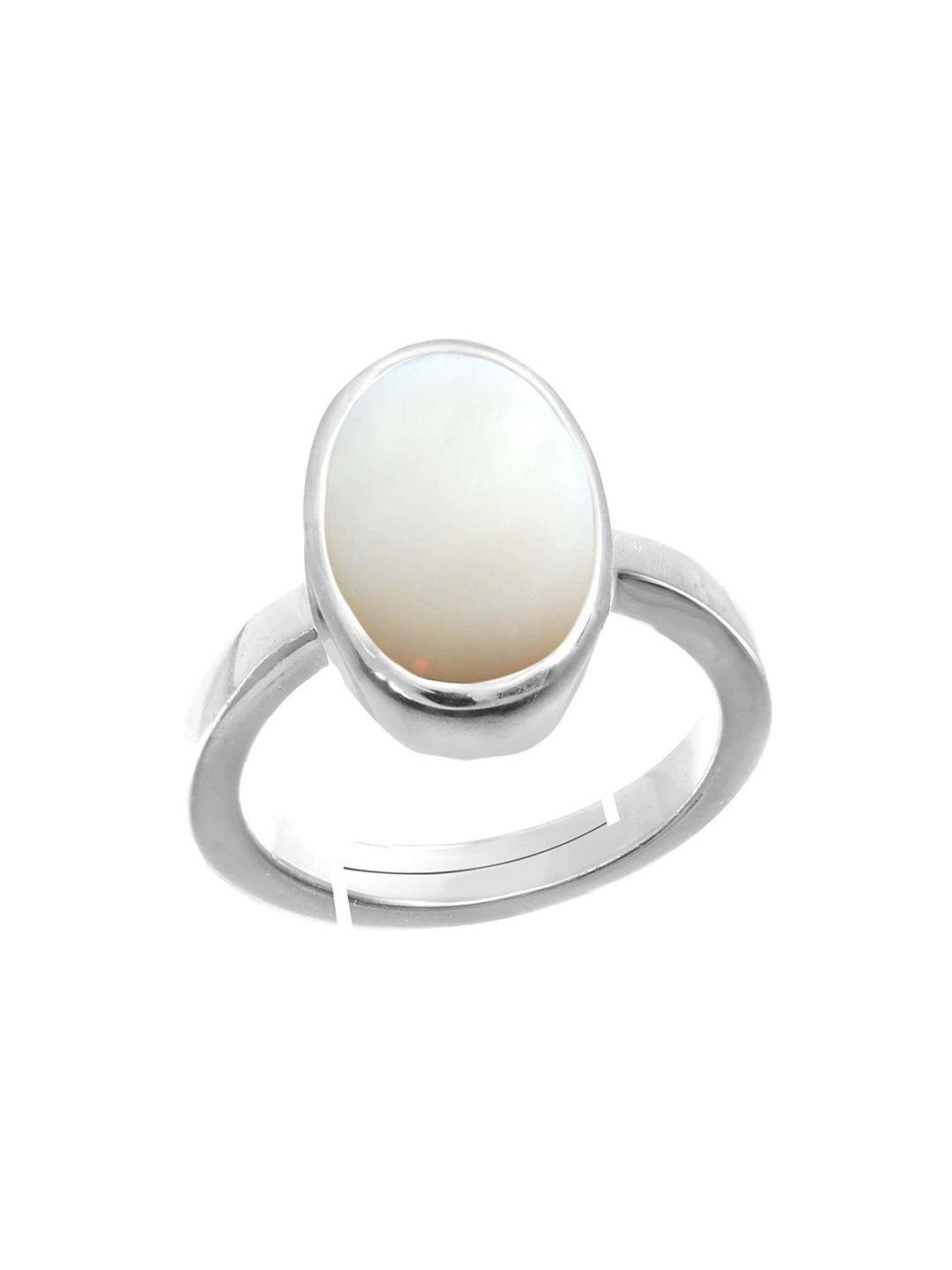 RRVGEM Opal Gem Weight 5.00 Ratti Opal Stone asthadhatu Finger Ring