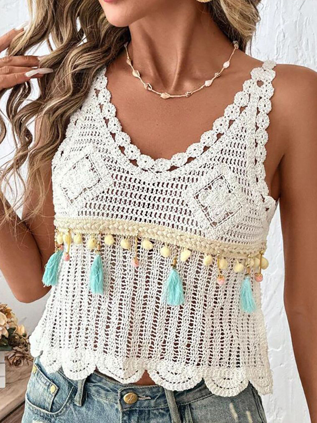 JC Mode Women Self Design Print Regular Top