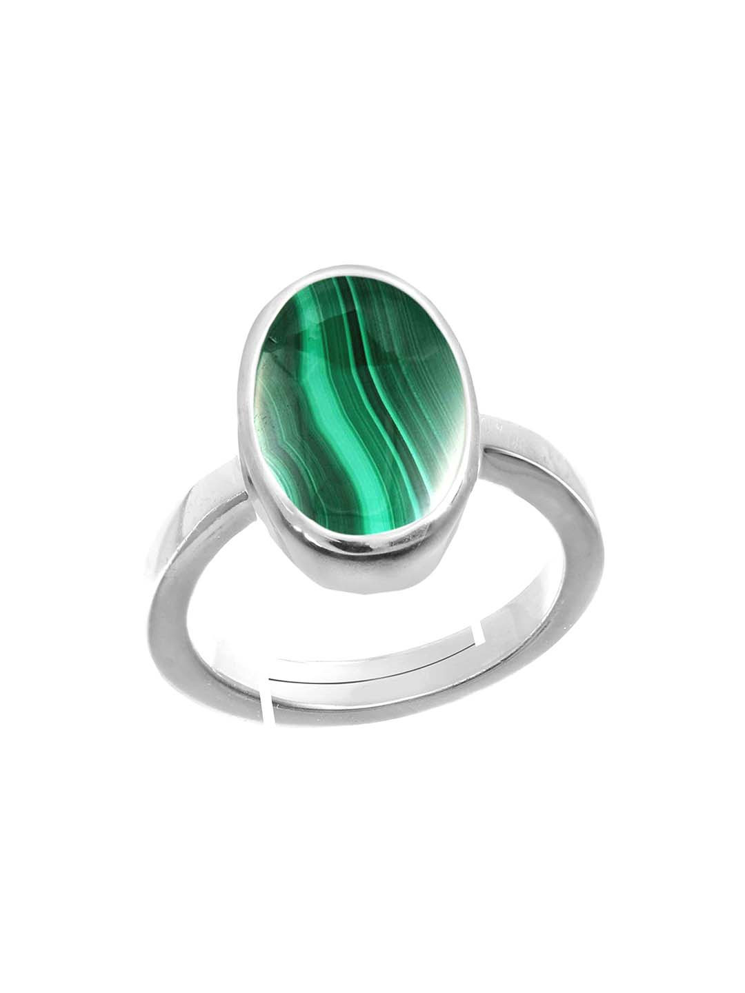 RRVGEM Malachite Ring 11.50 Finger Ring