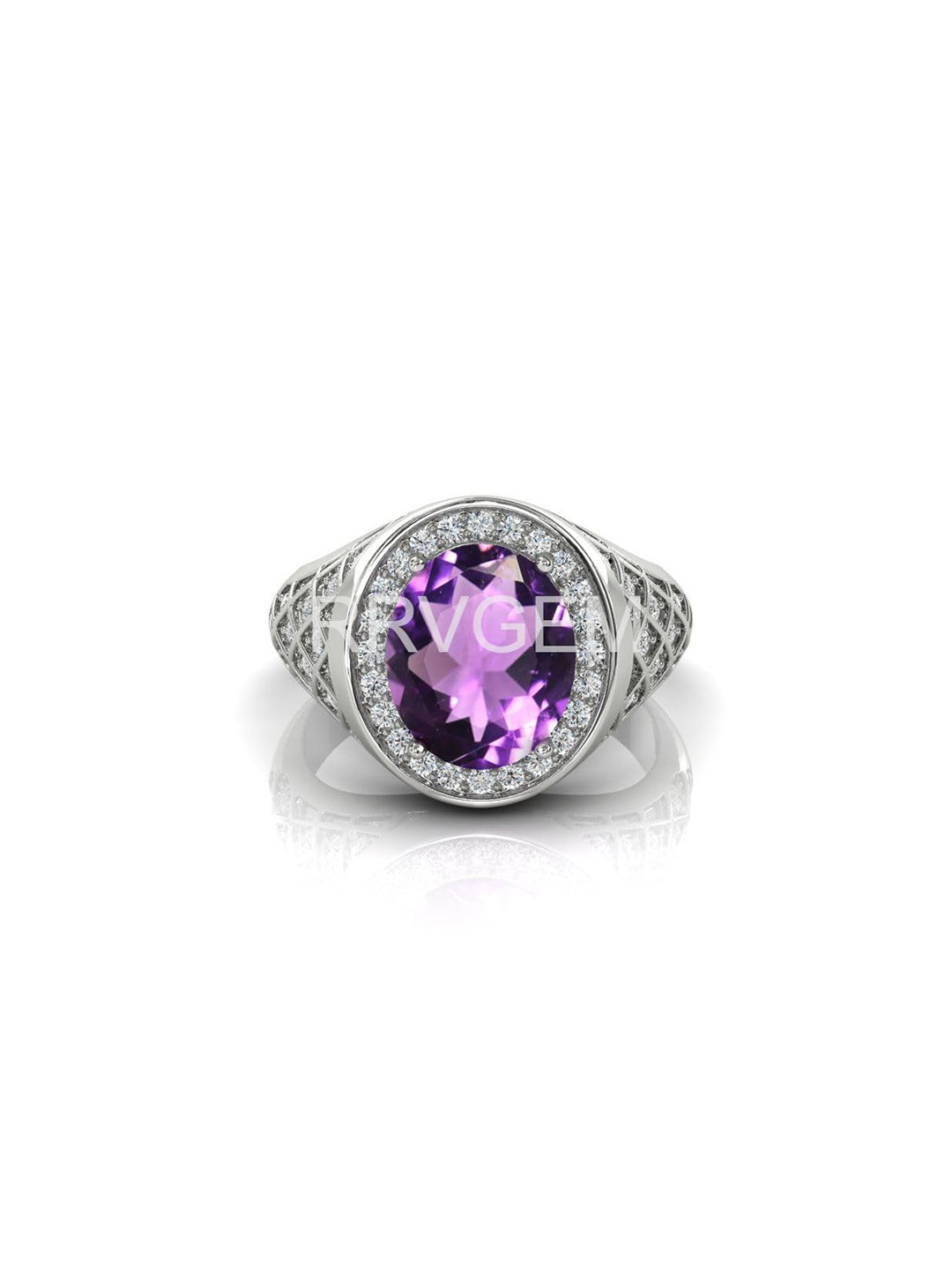 RRVGEM 9.25 Ratti 9.00 Amethyst Ring