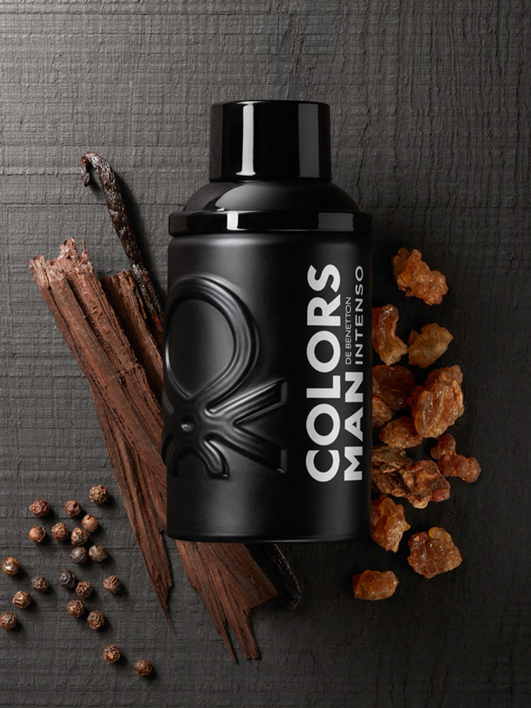 United Colors of Benetton Colors Man Black Intenso Eau De Parfum Natural Spray - 200 ml