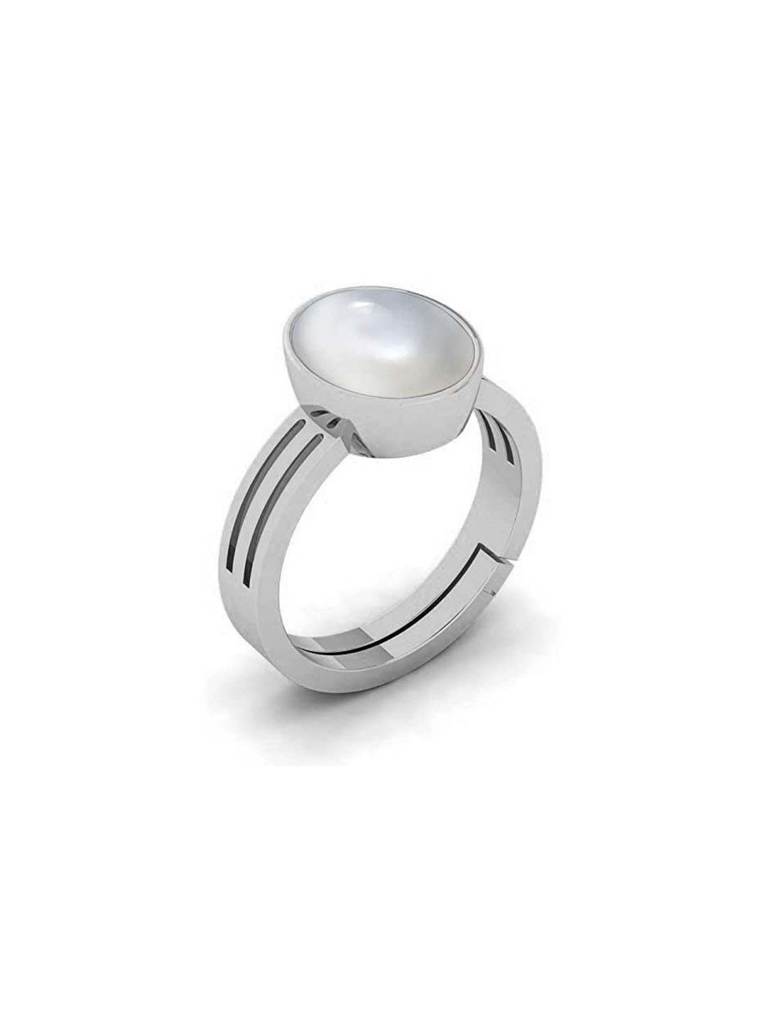 RRVGEM 2.25 Ratti Pearl Stone Ring
