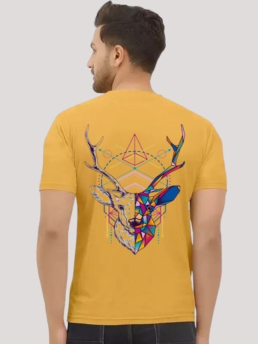 Kushi Flyer Printed Raw Edge T-shirt