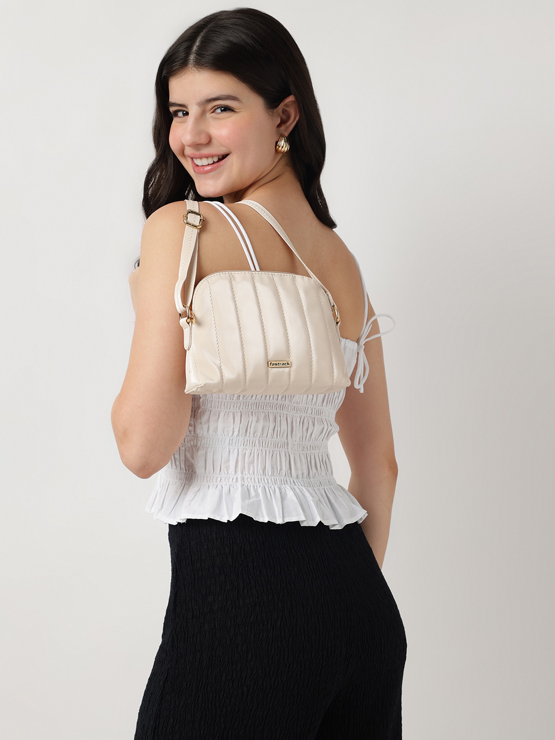 Fastrack Structured Sling Bag