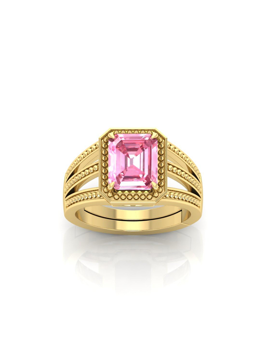 RRVGEM Pink Sapphire Ring 5.25 KT C