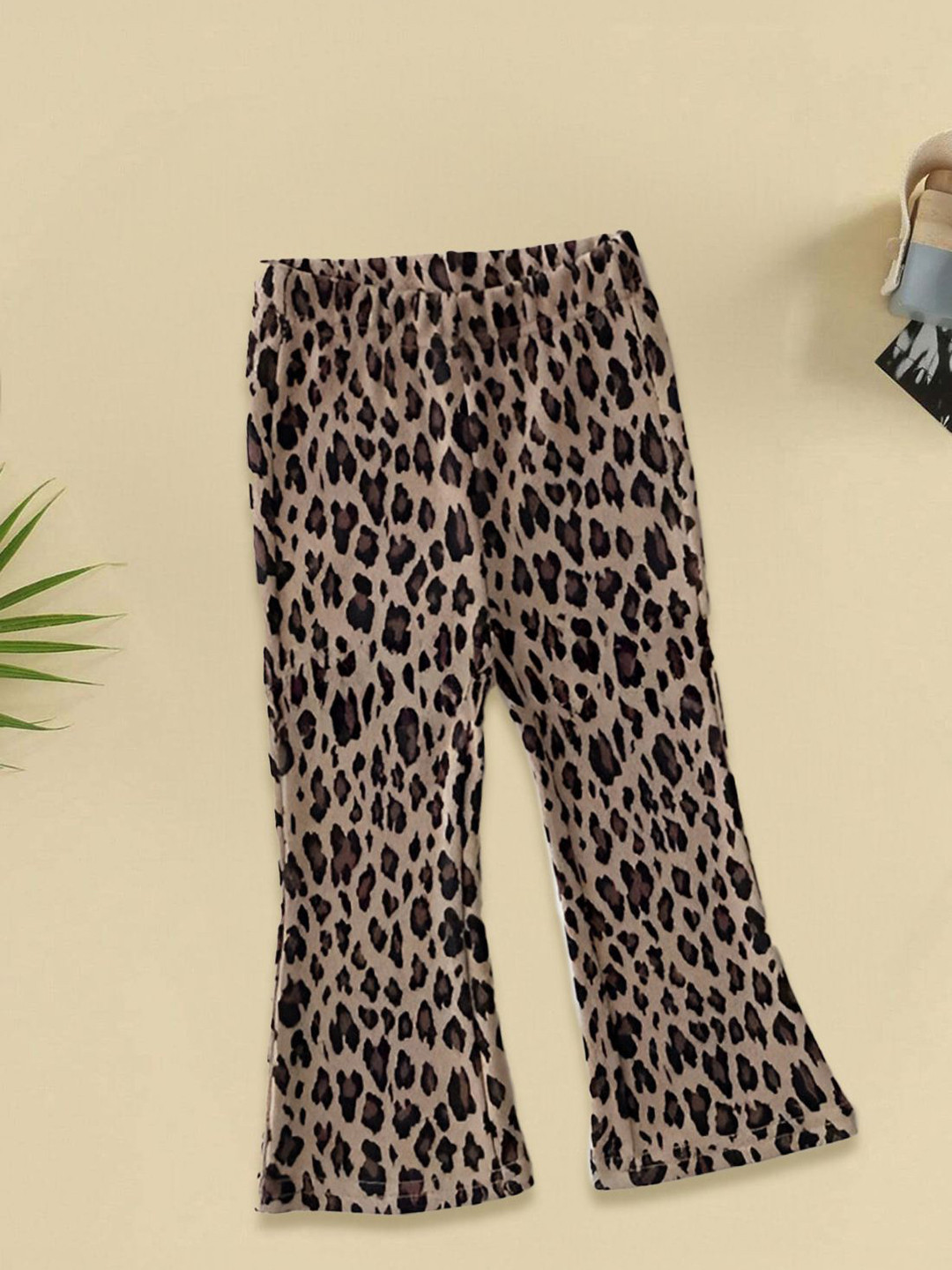 FOREVER FRIDAY Girls Animal Printed Relaxed Regular Fit Trousers