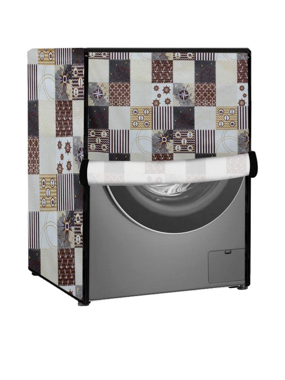 Stylista Grey PVC Washing Machine Cover