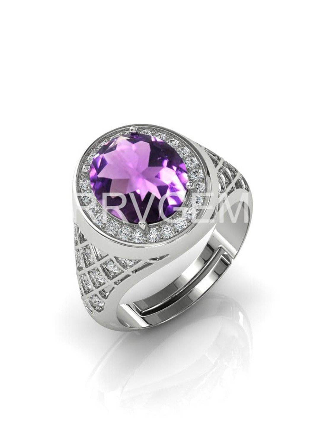 RRVGEM 9.50 Ratti Amethyst Ring