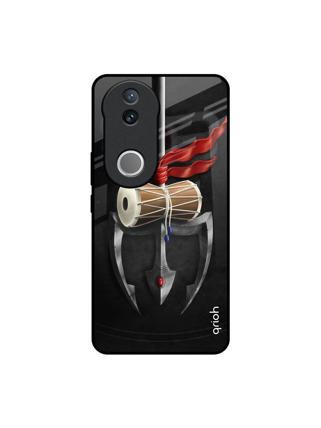 QRIOH Power Of Lord Printed Vivo V50e 5G Impact Resistant Back Case