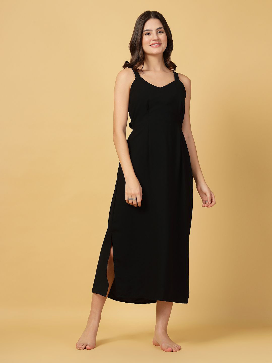 CUKOO Women Shoulder Straps A-Line Dress