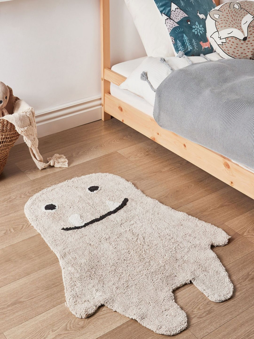 THEGASBH Abstract Hand-Tufted Cotton Carpet