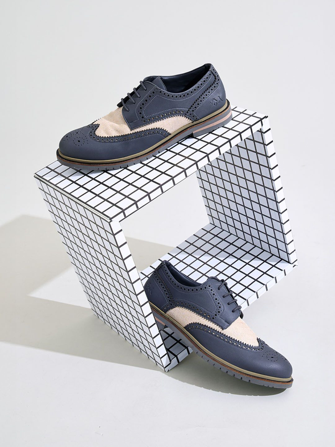 NEEMANS Jute Dress Oxfords For Men