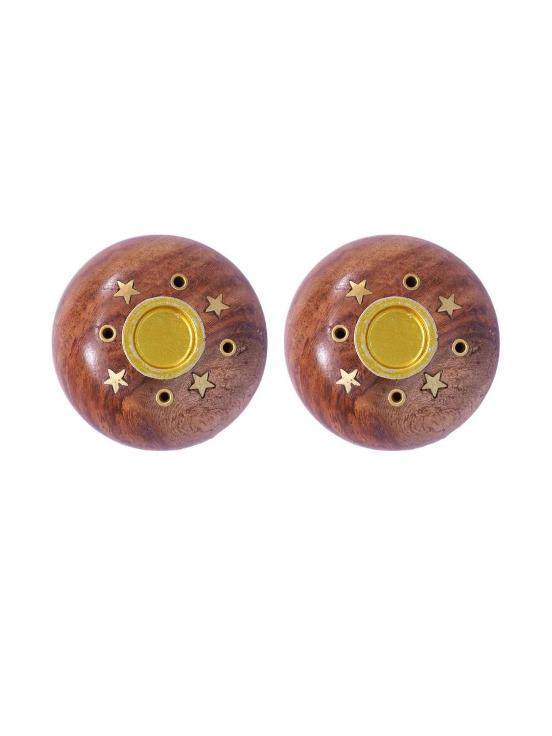 DigiRake 2 Pieces 2 in 1 Dhoop Stand & Agarbatti Stick Holder