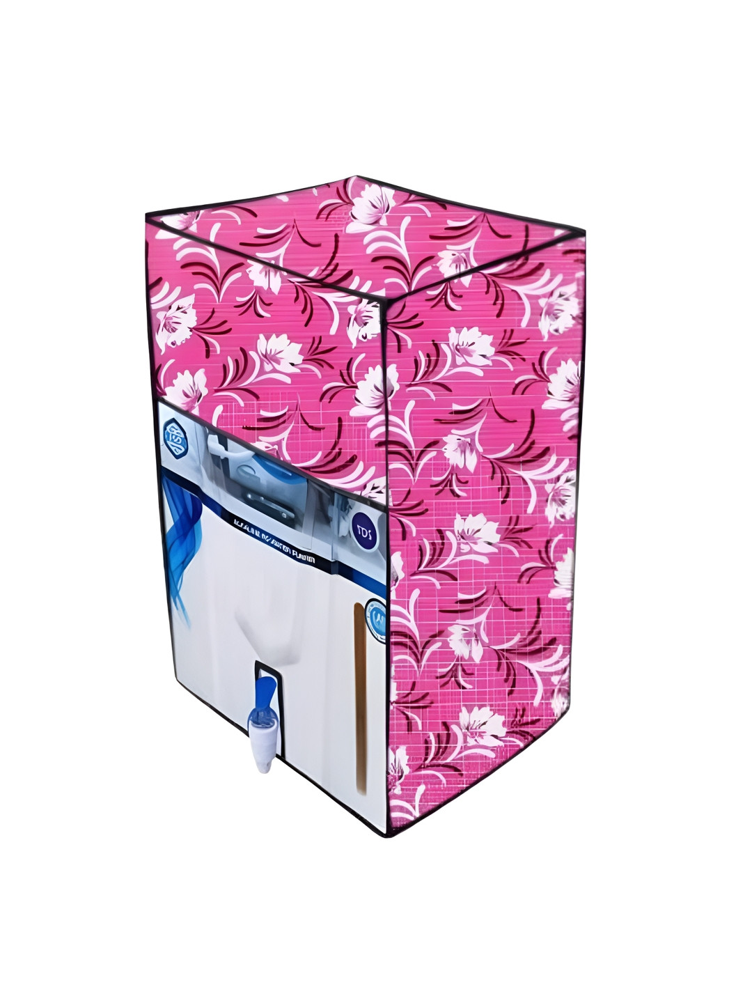 Kalra Magic Pink & White Printed Water PurifierCover