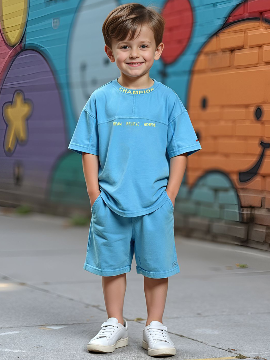 Ed-a-Mamma Boy's Mid Rise Chino Shorts