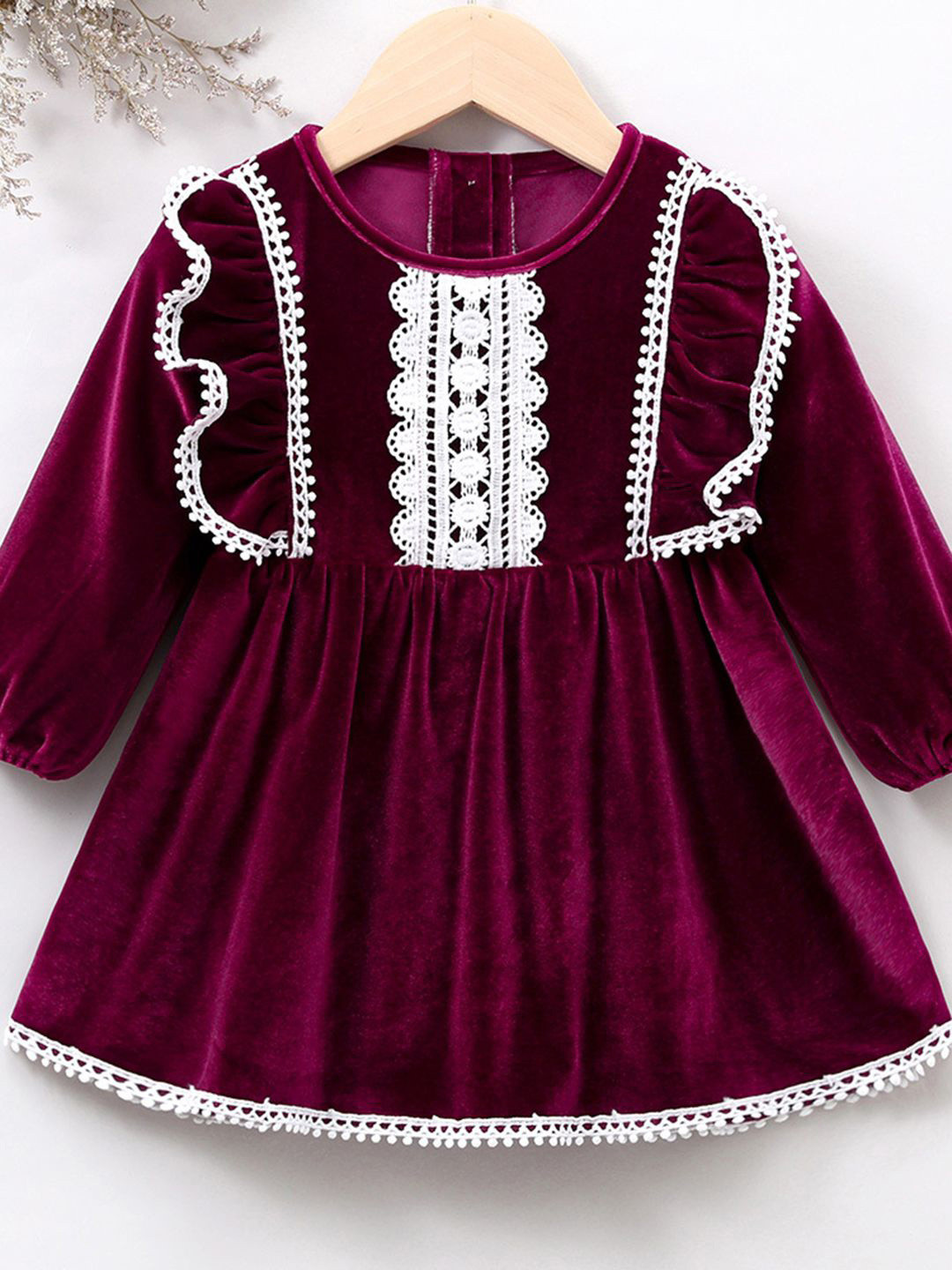 YK Sheath Girls Fit and Flare Dress