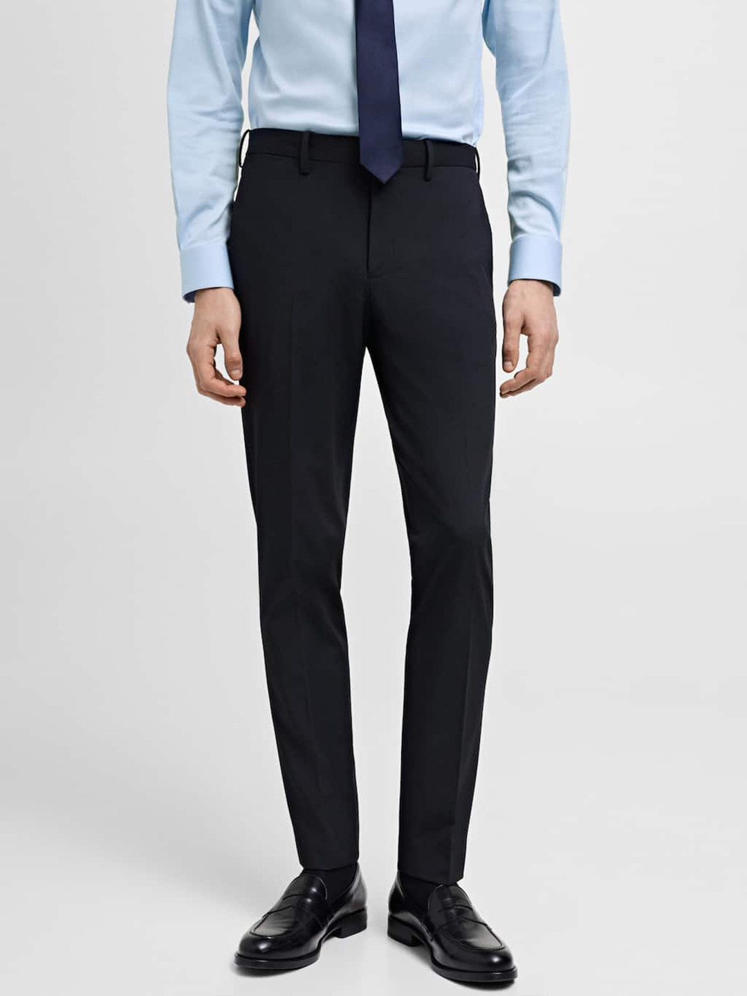 MANGO MAN The Suit Collection Regular Fit Formal Trousers