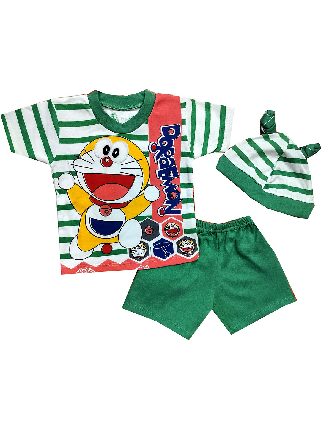 Fly Step Kids Multi Cotton Blend Clothing Set