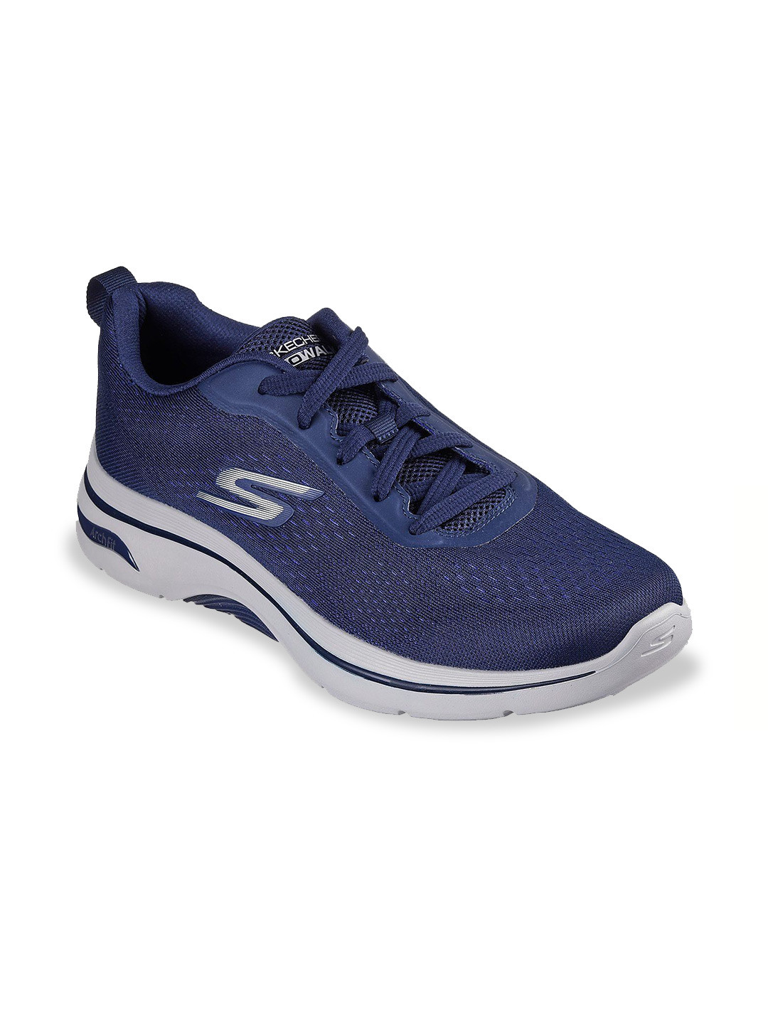 Skechers Go Walk Men Arch Fit Lace-Ups Running Shoes