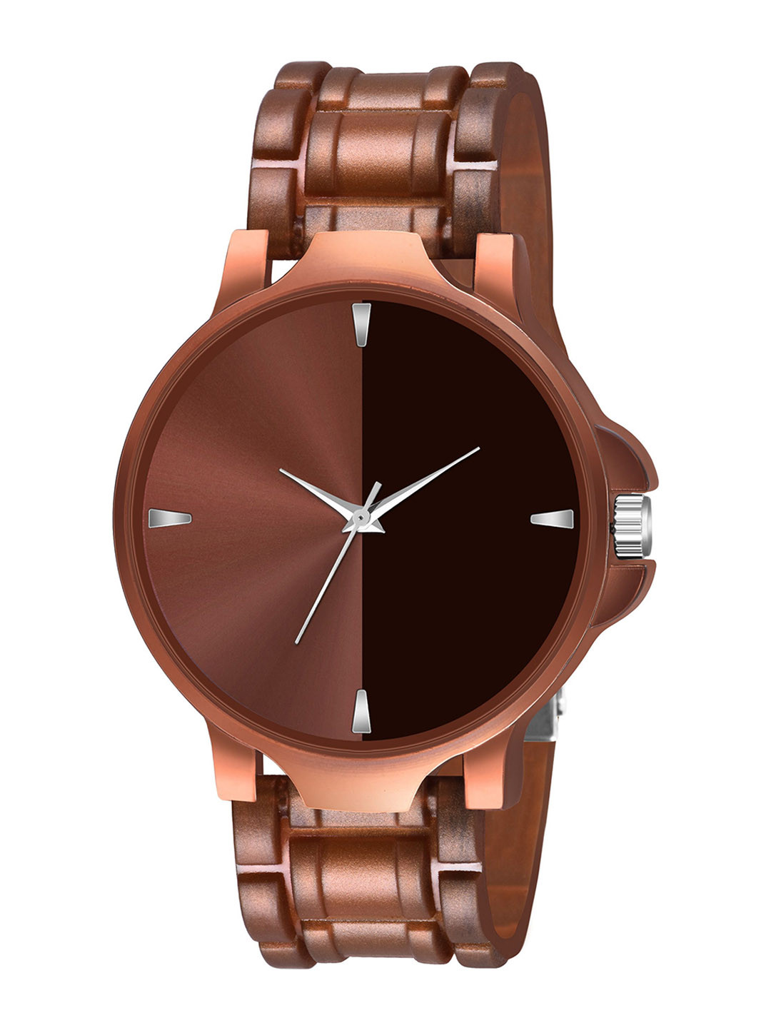 Gopal Shopcart Unisex Dial & Straps Analogue Watch 3KAN-BRO-M3-D-801BRO