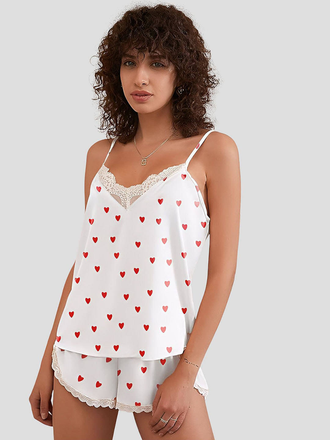 Kellberry Women Graphic Printed Night suit