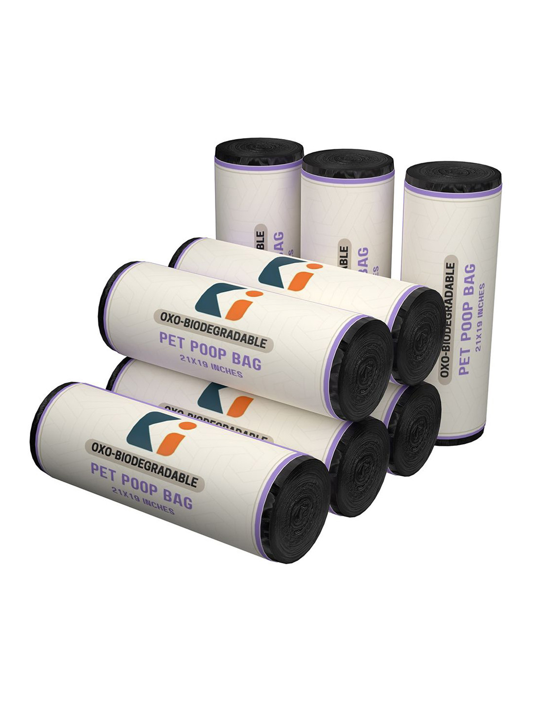 Kuber Industries Medium 240 Pcs Leak-Proof Dog Poop Bags