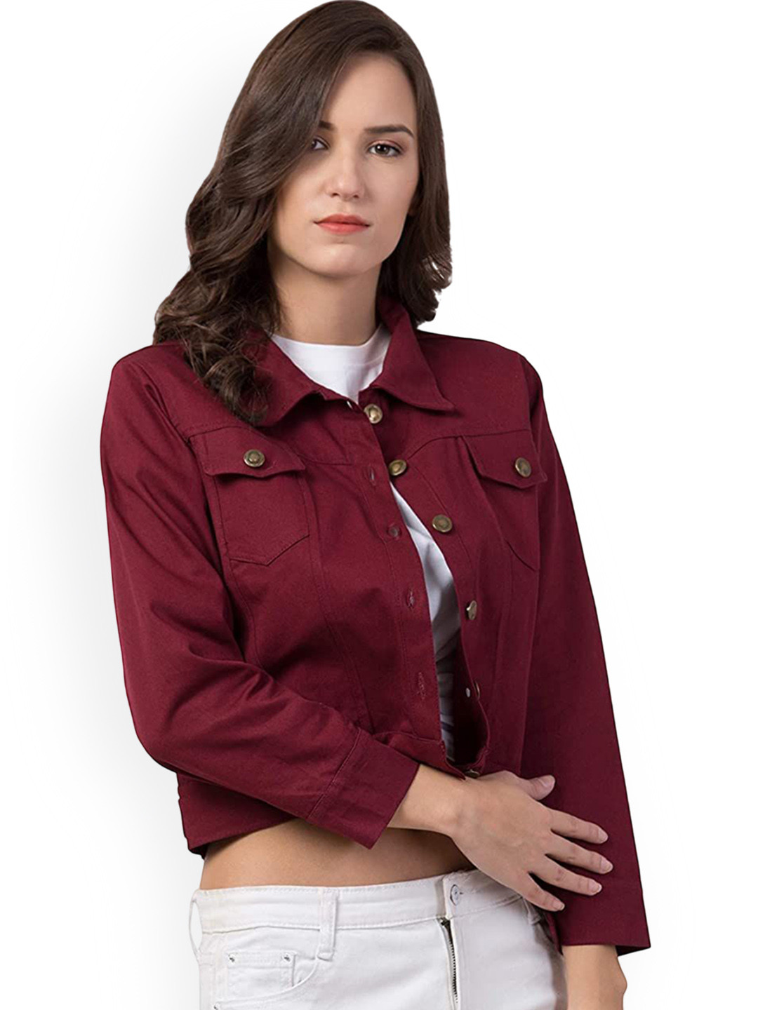 Moda Rapido Women Solid without Crop Tailored Jacket