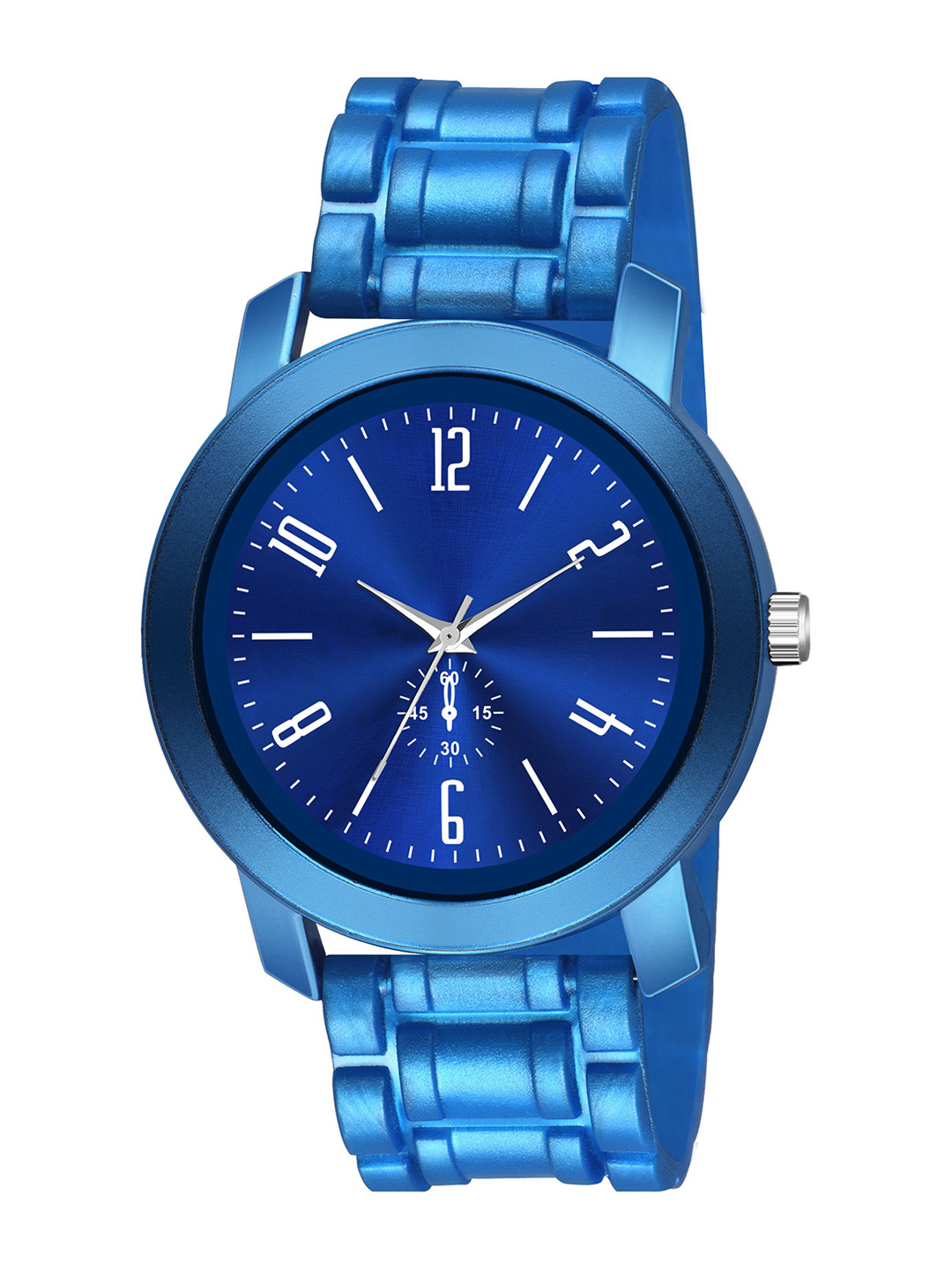 Gopal Shopcart Unisex Dial & Bracelet Style Straps Analogue Watch PendoBLU-M2-D-801BLU_SH