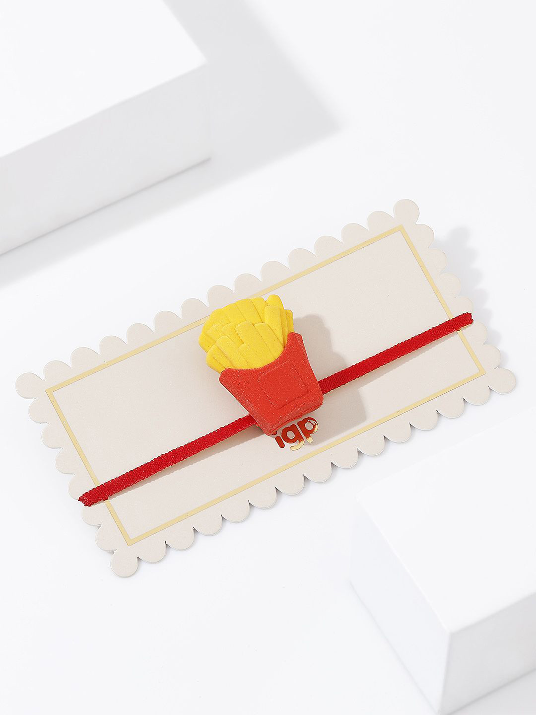 IGP Kids Fries Eraser Thread Rakhi